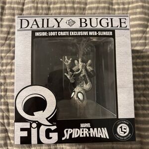 Marvel Spider-Man Q-Fig in Black and White